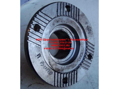 Фланец проходного вала D-165, 4 отв., с насечками, низкий, мелкий шлиц H HOWO (ХОВО) RHAZ9114320205 фото 1 Сургут