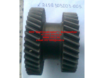 Шестерня 3-4 передачи (41/33) промежуточного вала КПП ZF 5S-150GP КПП (Коробки переключения передач) 2159303003 фото 1 Сургут