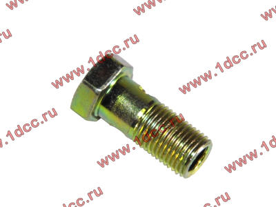 Болт пустотелый М10х1,0 (штуцер топливный) H HOWO (ХОВО) 81500070054 фото 1 Сургут