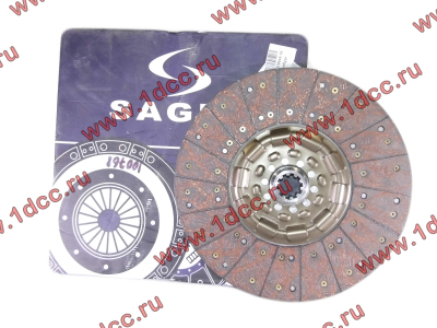 Диск сцепления ведомый 420 мм SAGES H2/H3 HOWO (ХОВО) WG1560161130 фото 1 Сургут